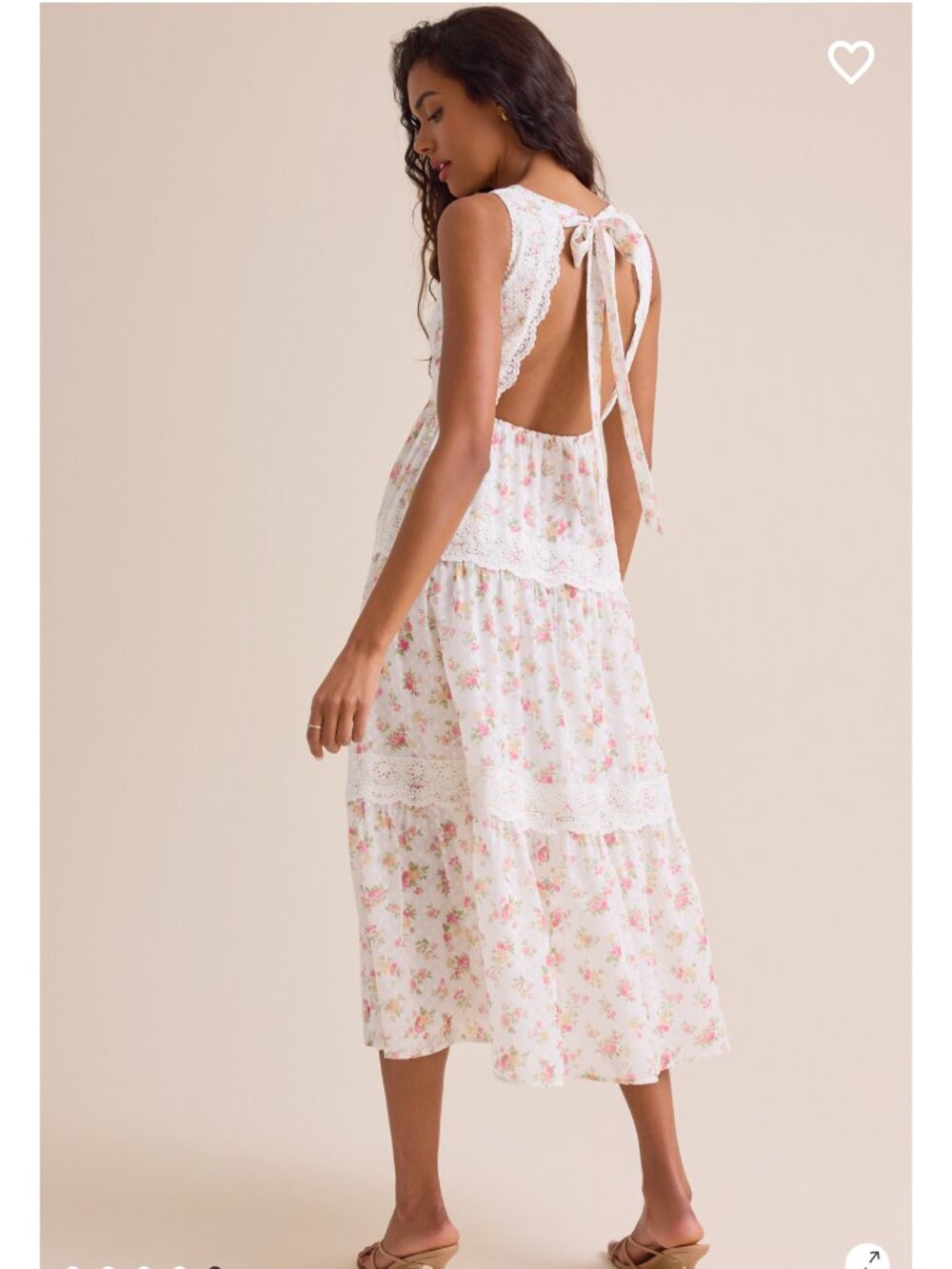 Altar'd State Etta Floral Maxi Dress NWT Floral Summer Dress - Picture 5 of 5
